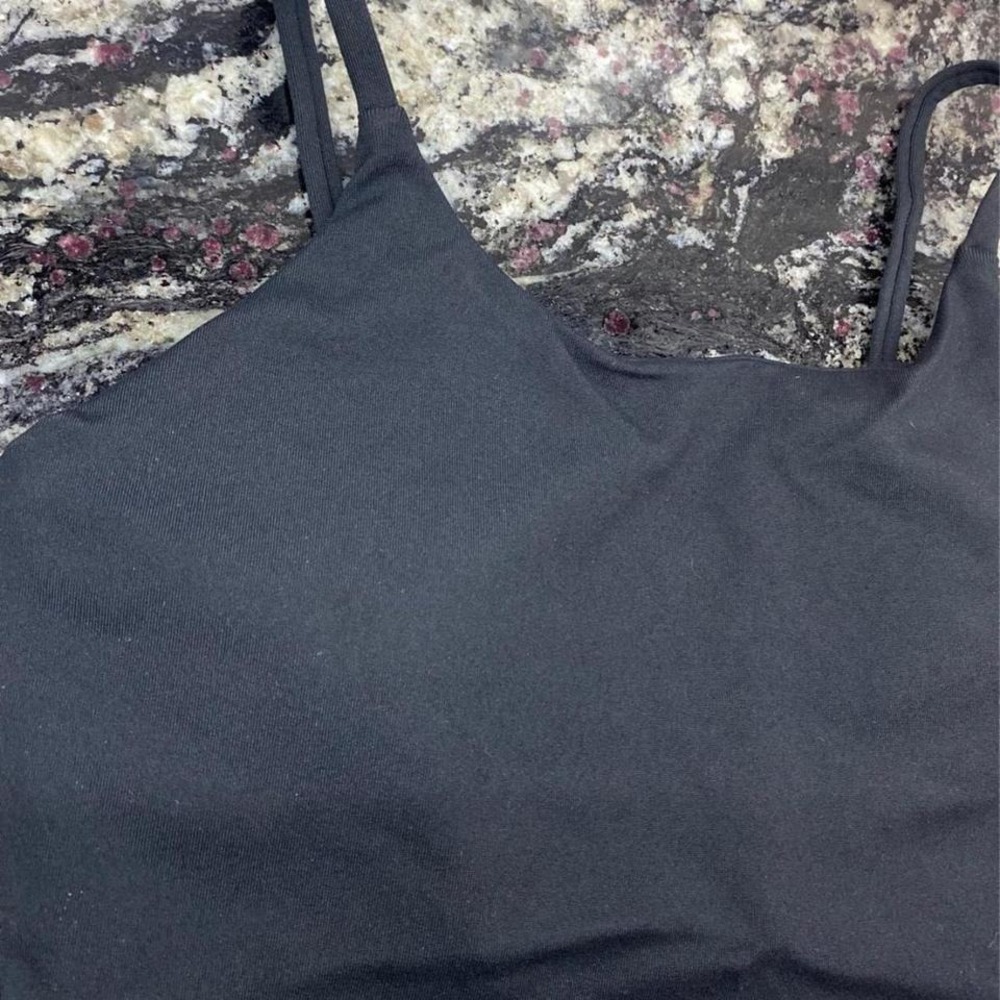 I want to feel RELAXED Sports Bra NWT, Black, sz Small - Picture 2 of 6